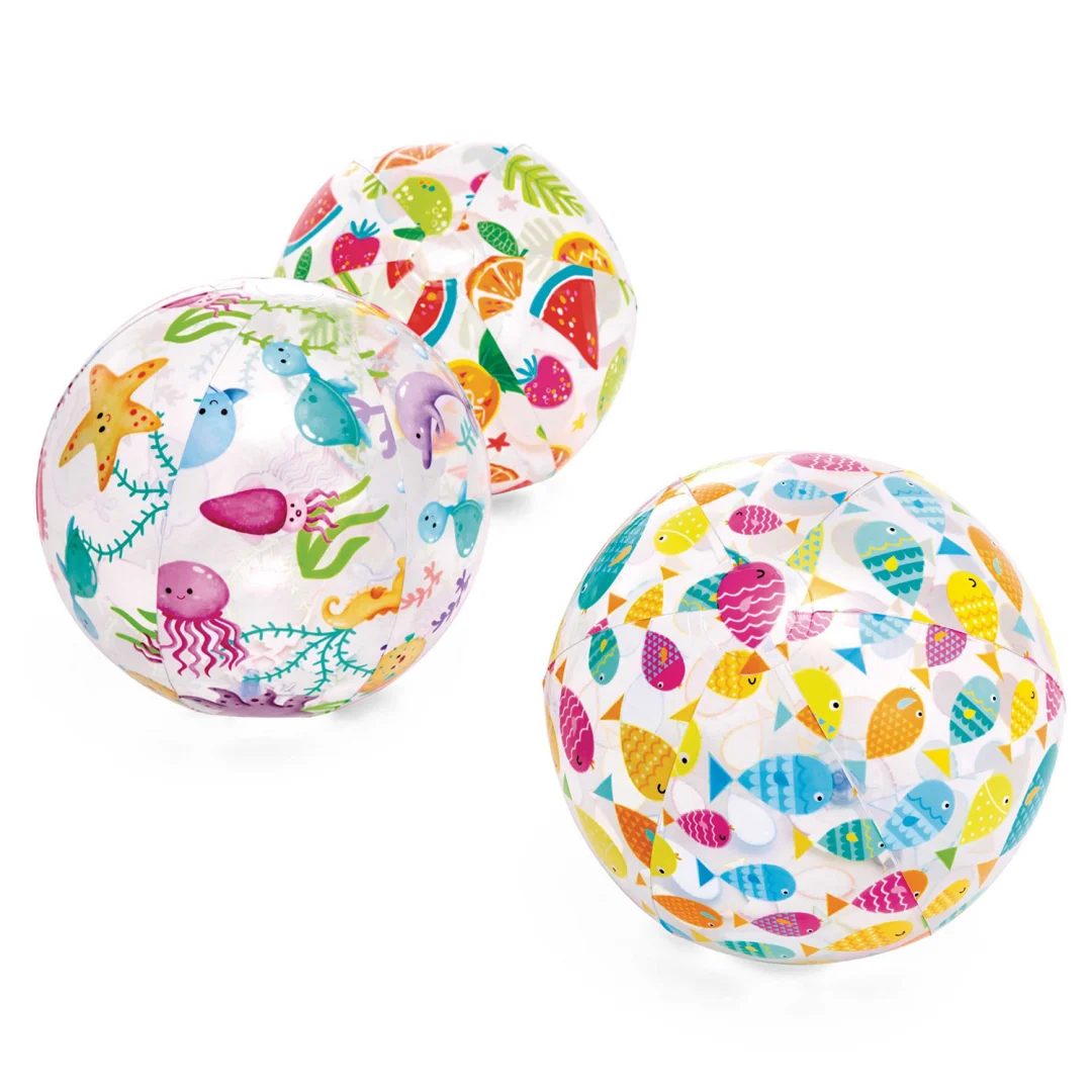 Napuhana lopta za plažu Ø 51 cm Intex 59040 vesele ribice_6