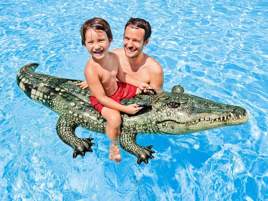 Napuhani aligator 170 × 86 cm Intex 57551_2