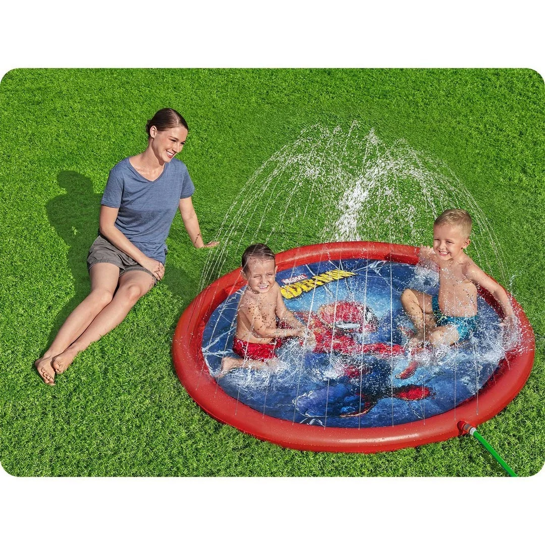 Napuhani dječji bazen s fontanom Spider-Man 165 cm Bestway 98792_5