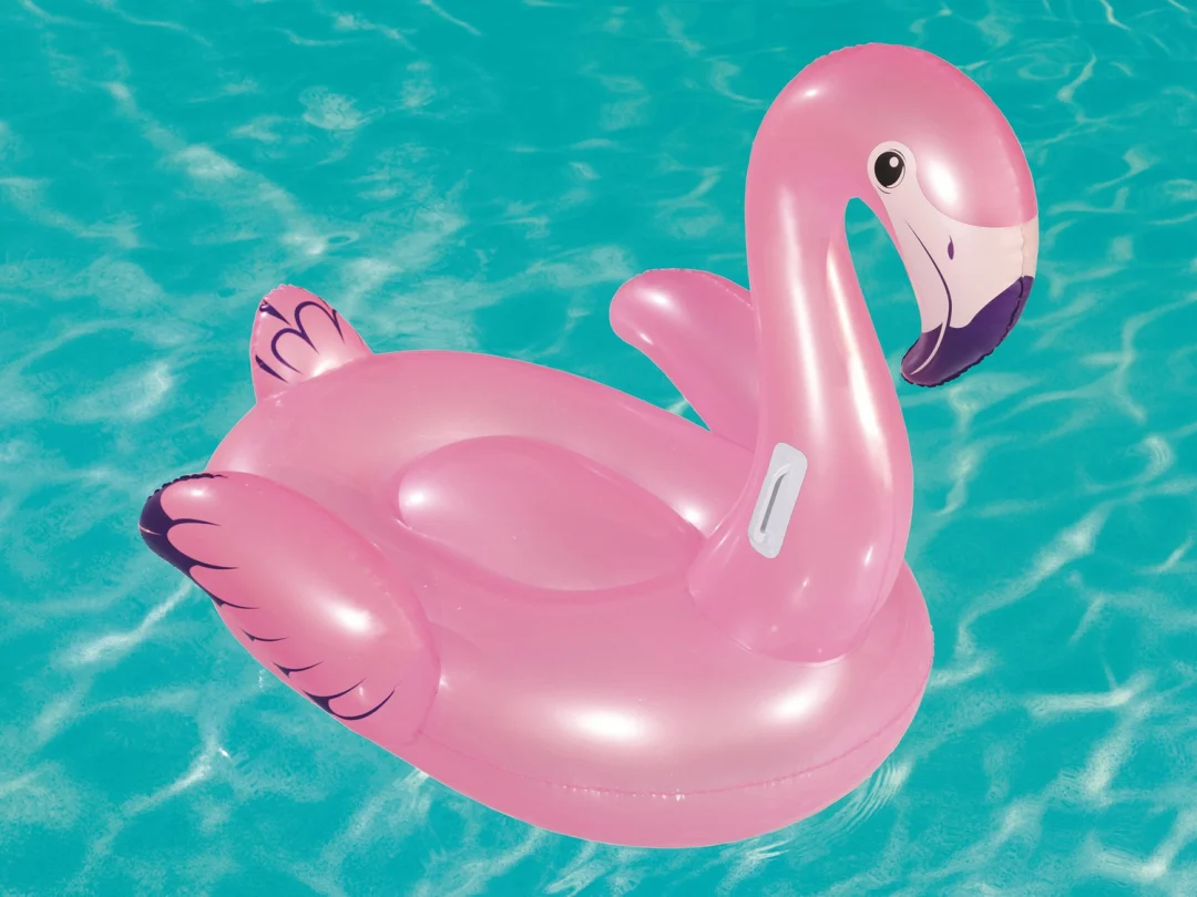 Napuhani flamingo 127 × 127 cm Bestway 41122_4