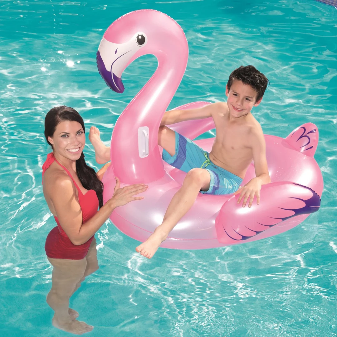 Napuhani flamingo 127 × 127 cm Bestway 41122_5