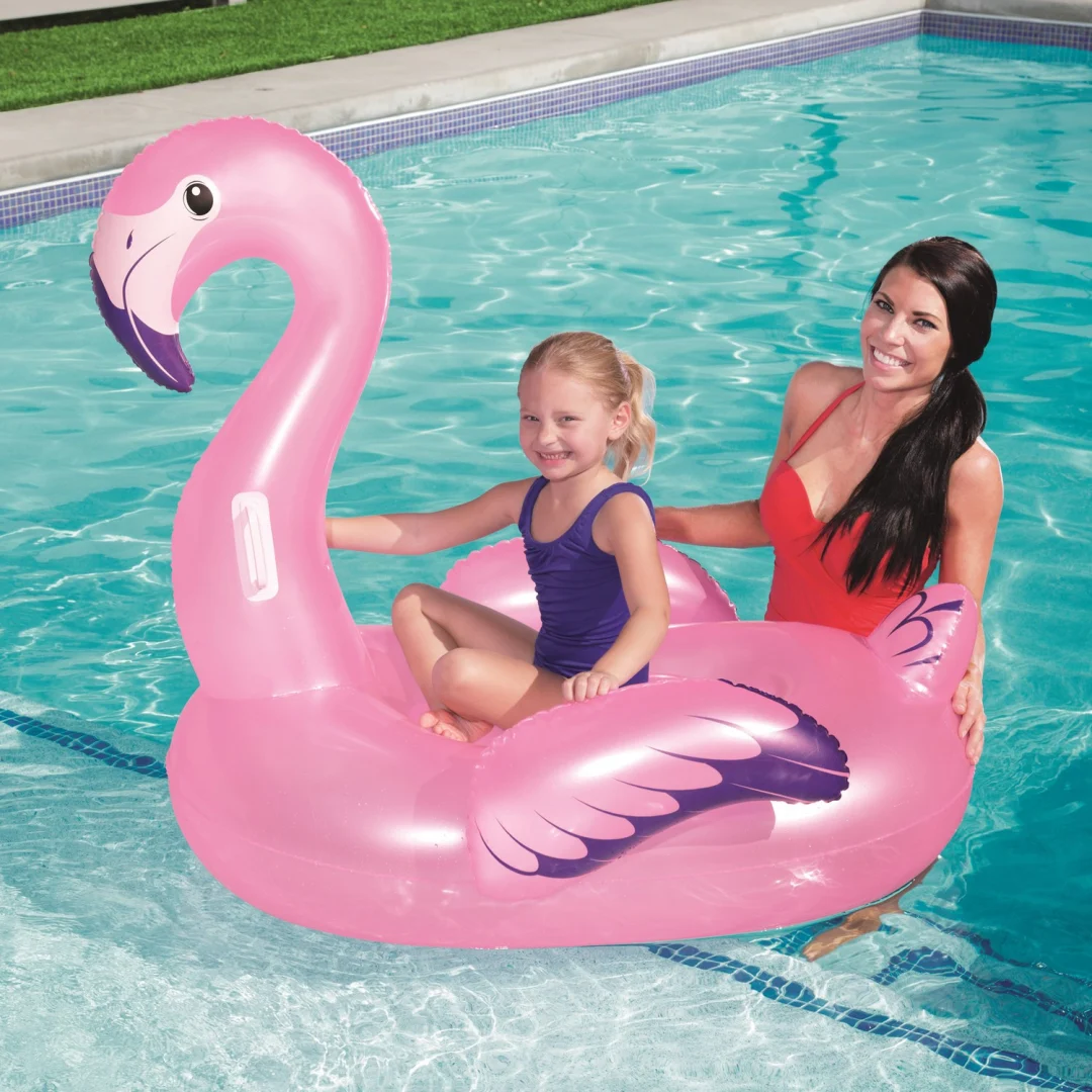 Napuhani flamingo 127 × 127 cm Bestway 41122_6