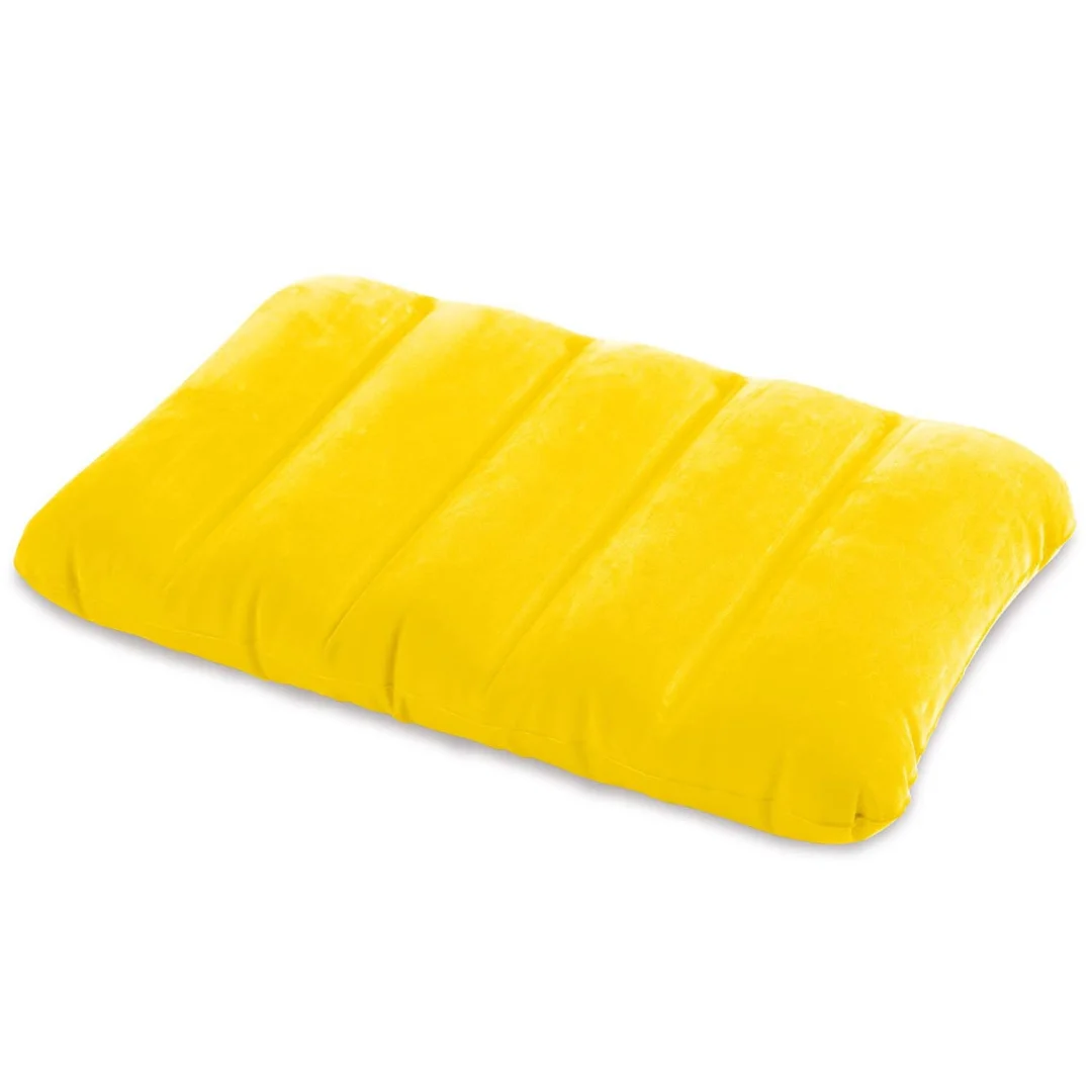Napuhani jastuk 43 × 28 × 9 cm Intex 68676 žuti_3