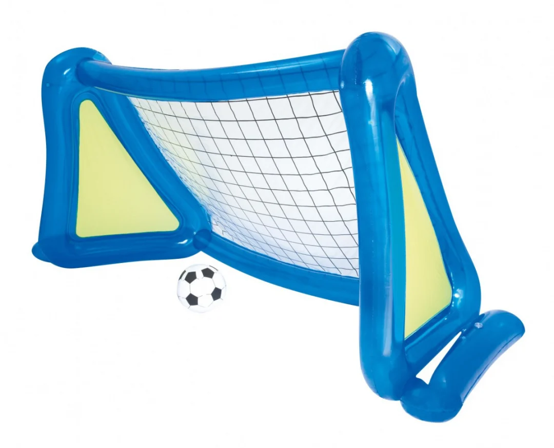 Napuhani nogometni gol s tušem Bestway 254 × 112 × 130 cm_1