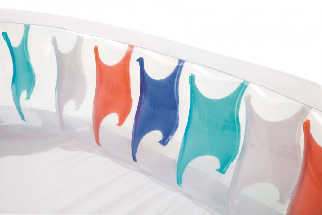 Napuhani obiteljski bazen elipse 229x152x51cm BESTWAY + zakrpa za popravak_2