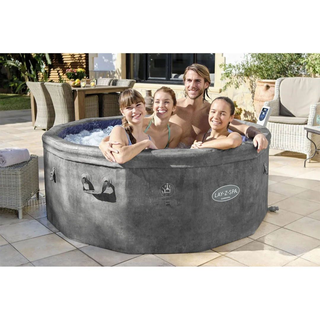 Napuhani vrtni spa AirJet Carrara WiFi hidromasažni bazen za 6 osoba Bestway 6001V_6
