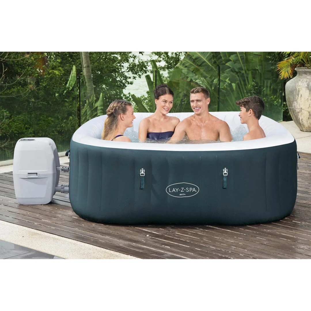 Napuhani vrtni spa Lay-Z Ibiza hidromasažni bazen za 6 osoba Bestway 6002U_11