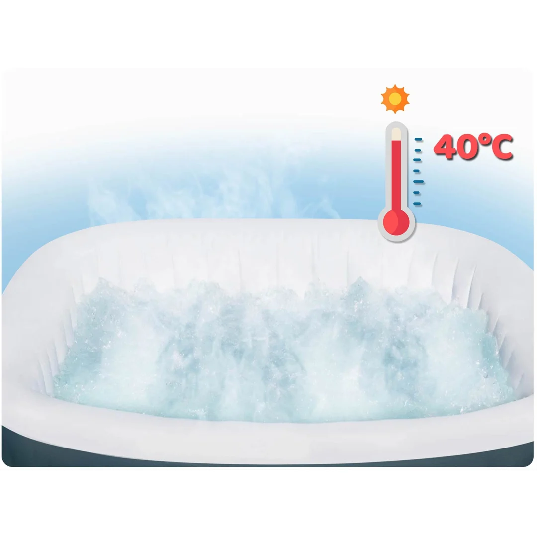 Napuhani vrtni spa Lay-Z Ibiza hidromasažni bazen za 6 osoba Bestway 6002U_8