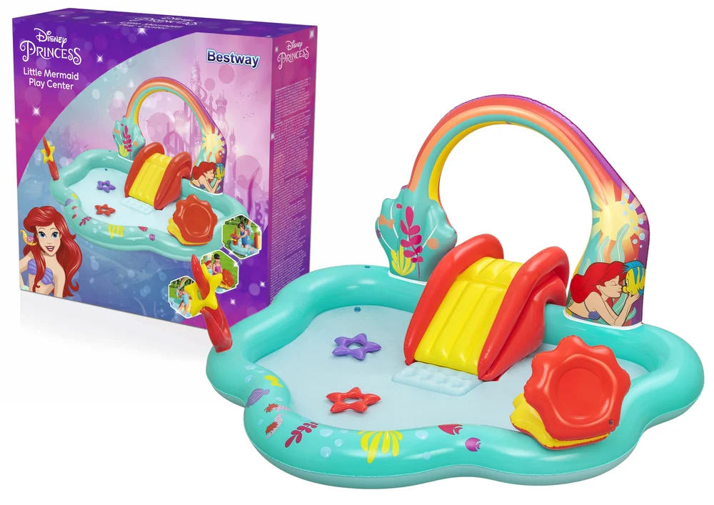 Napuhano igralište Mala sirena 221 x 193 x 117 cm Bestway 91097_2