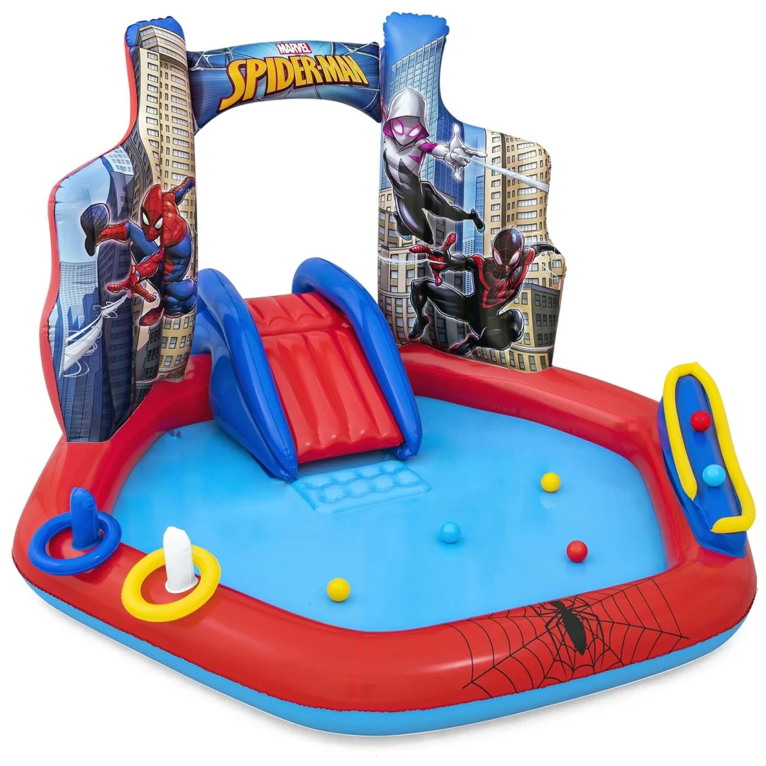 Napuhano igralište Spider-Man 211 x 206 x 127 cm Bestway 98793_1