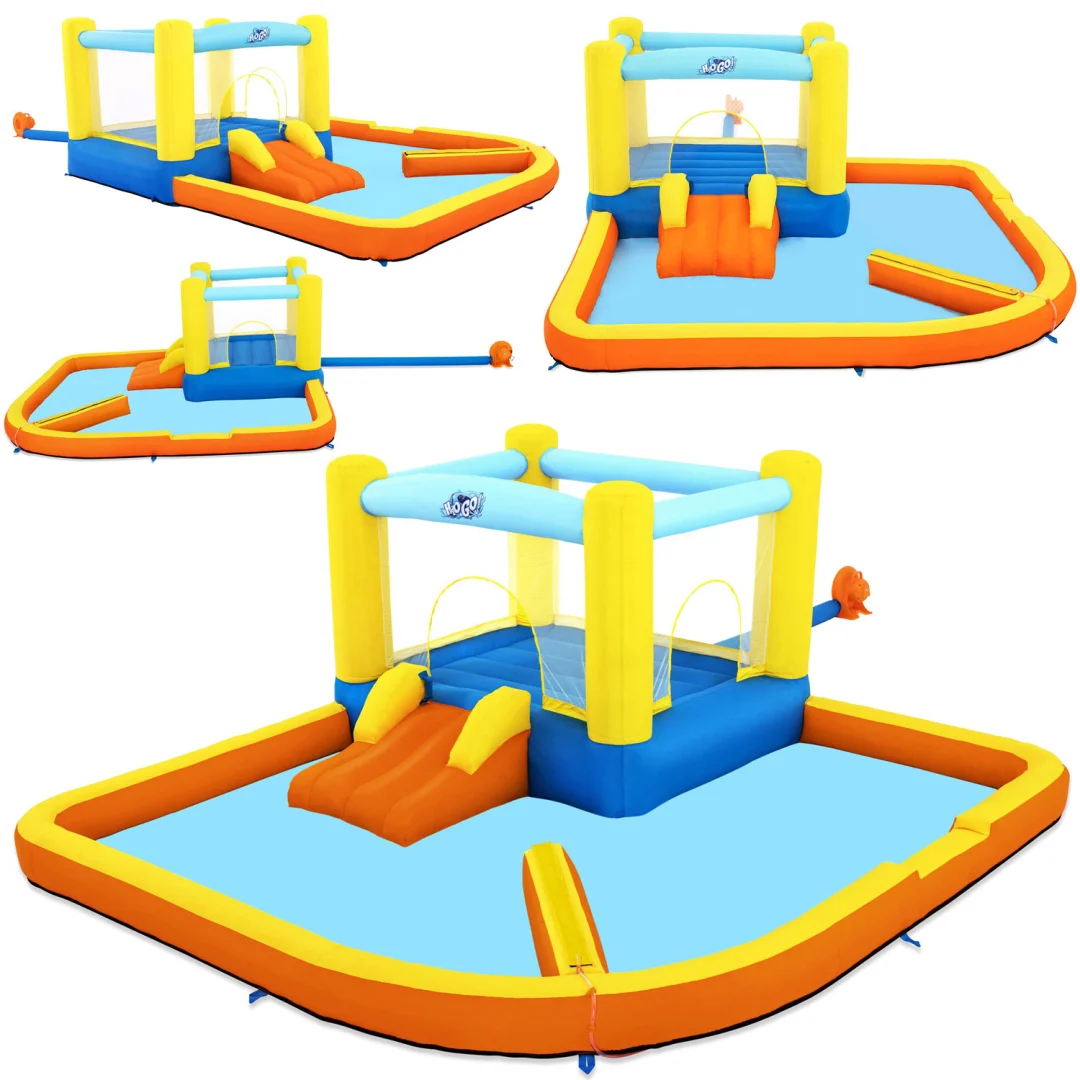Napuhano igralište za plažu Beach Bounce 365 × 340 × 152 cm Bestway 53381_1