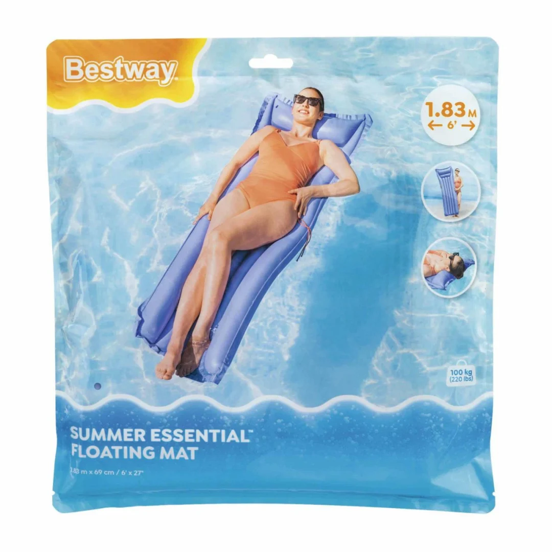 Napuhavač za plivanje ljubičasti BESTWAY 183x69cm + jastuk_7