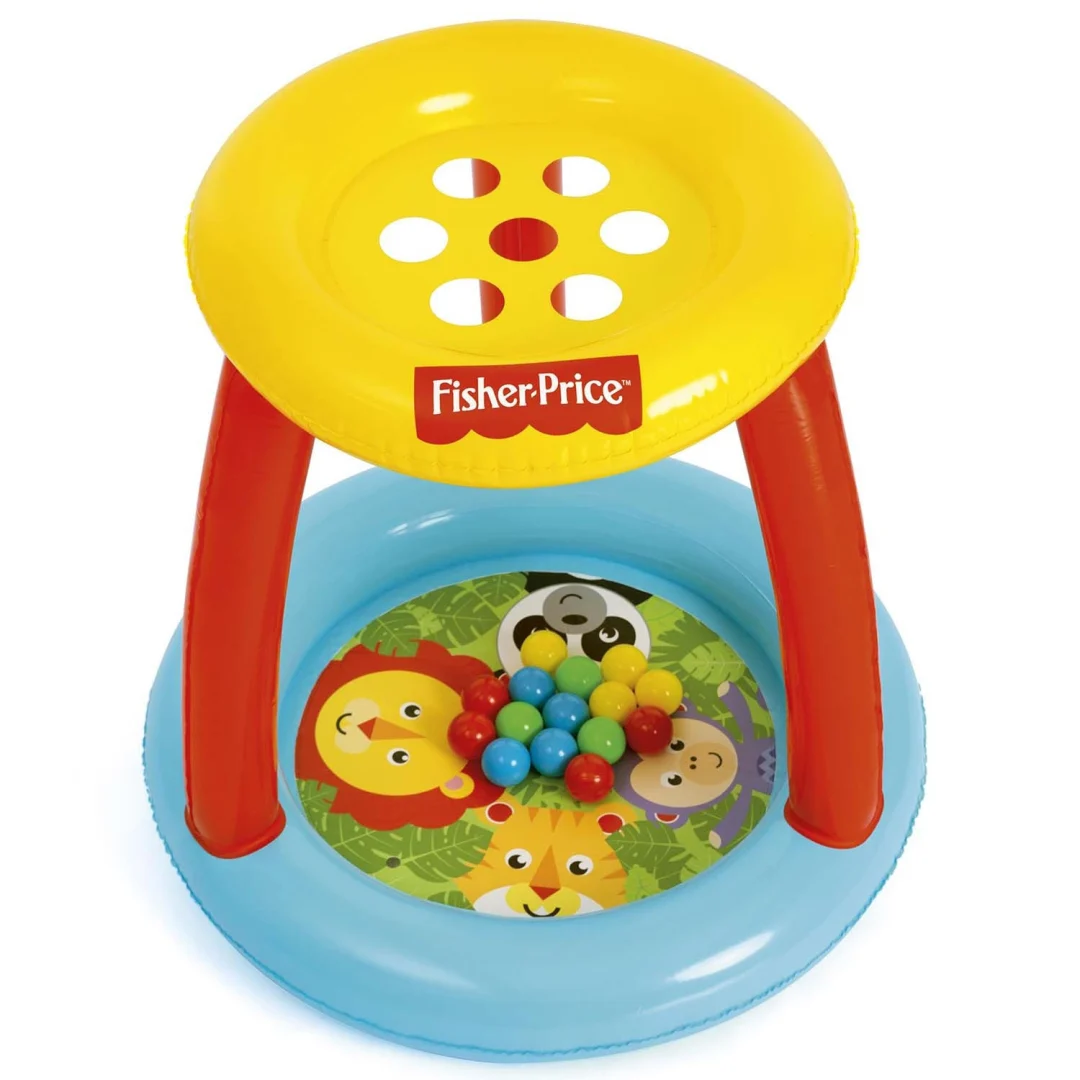 Napuhavajuća ogradica za igru Fisher-Price Bestway 93541, 15 loptica_1