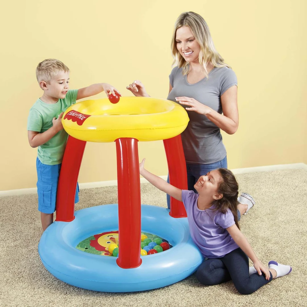 Napuhavajuća ogradica za igru Fisher-Price Bestway 93541, 15 loptica_2