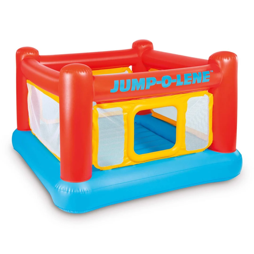 Napuhavanje na trampolinu Dvorac 174 x 174 x 122 cm INTEX 48260_1