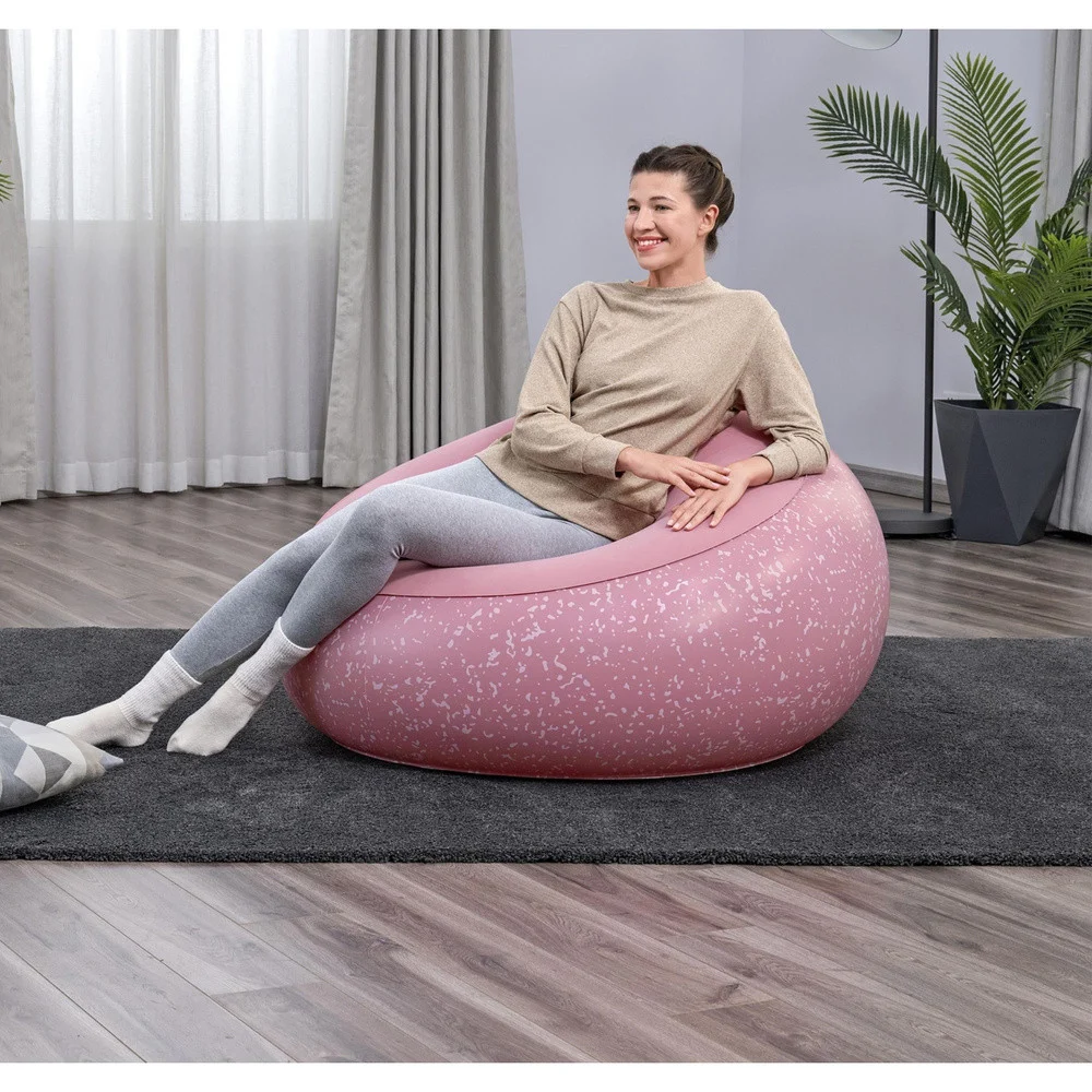Napuhljiva sjedalica za stolice roza Napuhnite sjedalicu Bestway 75155_3