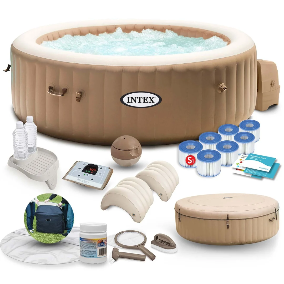 Napuhljivi SPA s hidromasažom za 4 osobe INTEX 28476_1