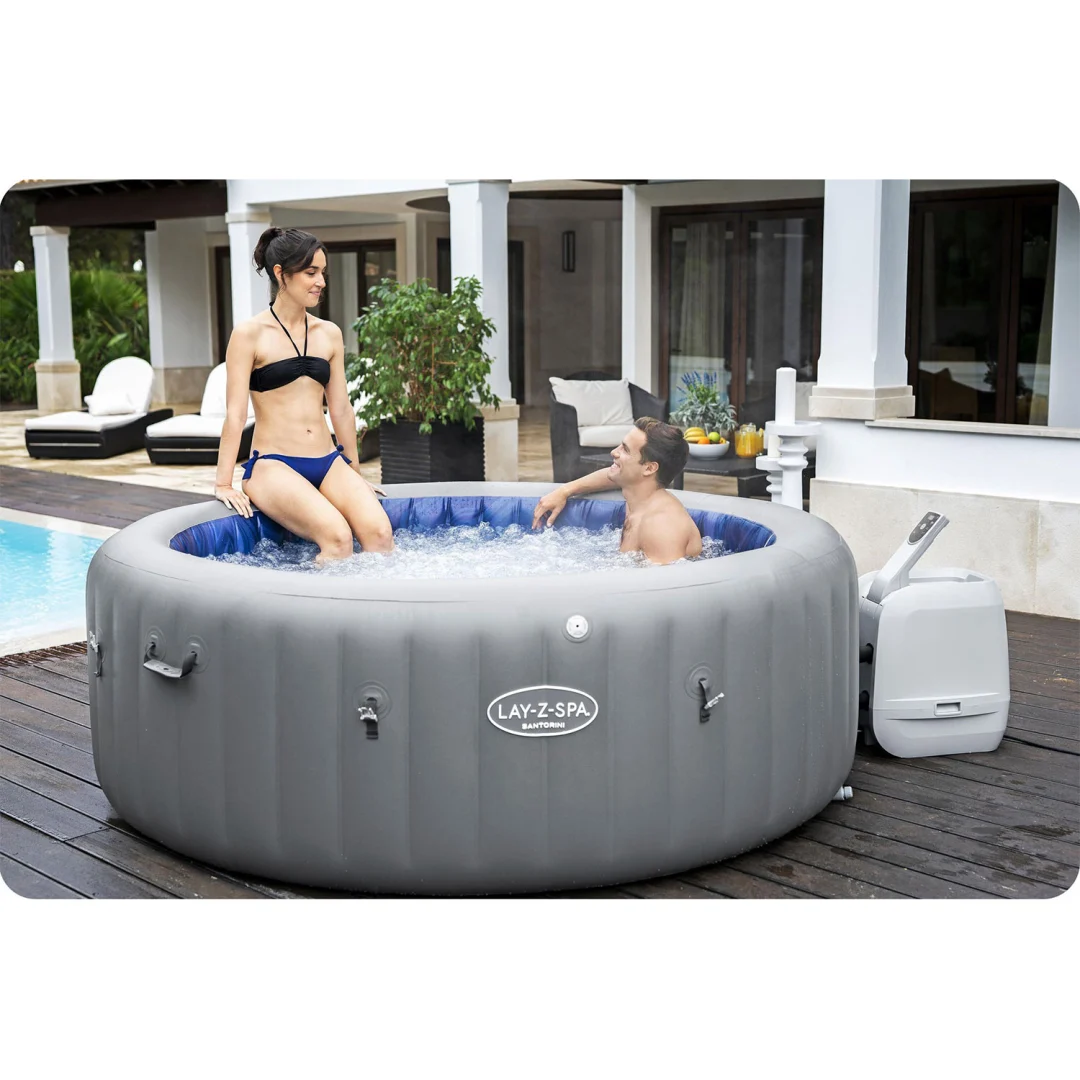 Napuhljivi masažni bazen Lay-Z-Spa Santorini Pro Bestway 6001T, 7 osoba_9