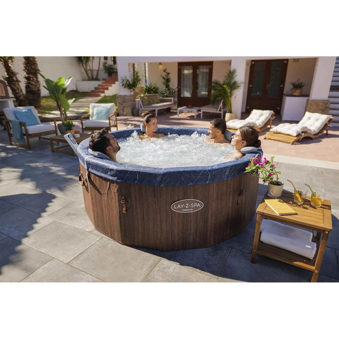 Napuhljivi masažni bazen Lay-Z-Spa Toronto Bestway 6001W, 7 osoba, WiFi_3