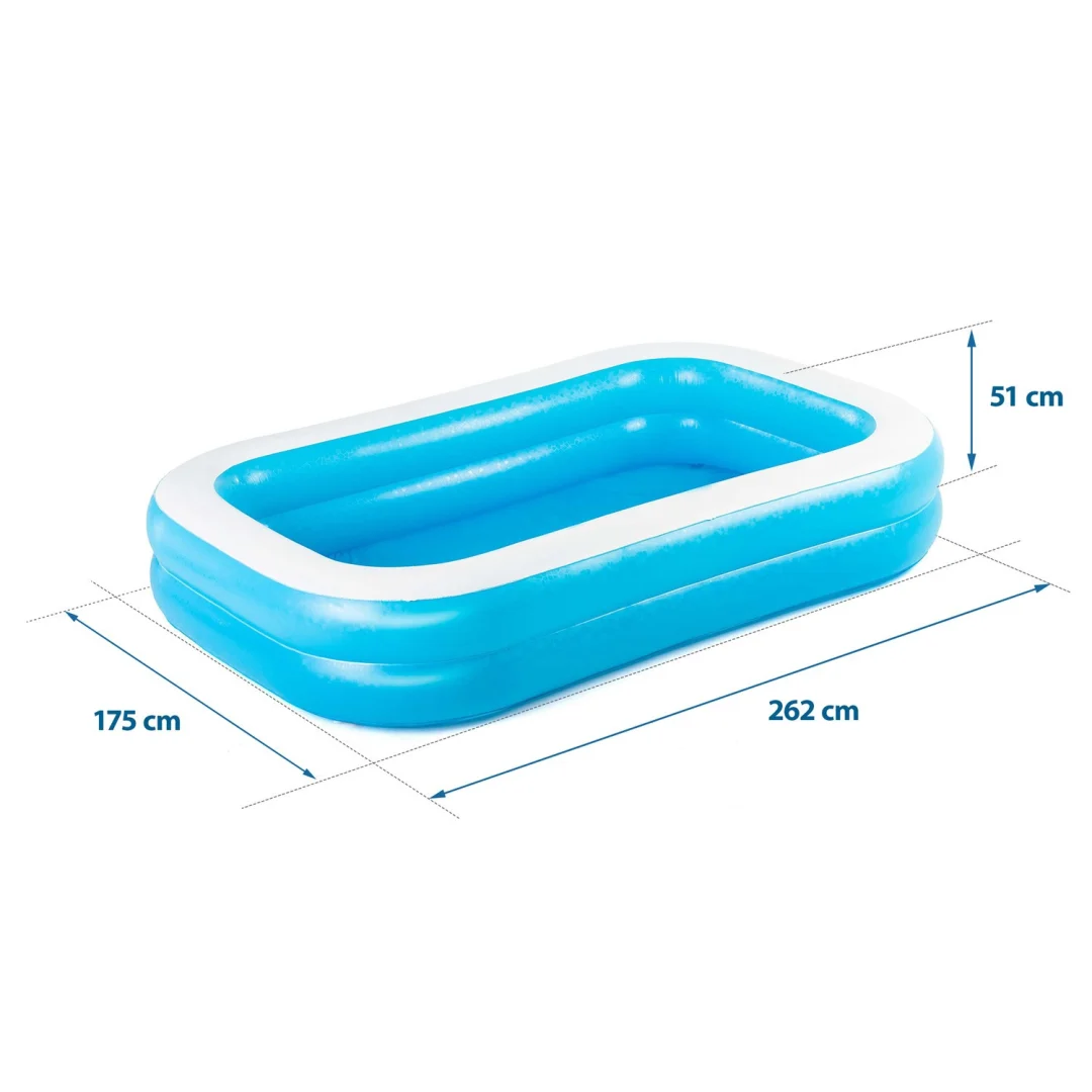 Napuhljivi obiteljski bazen 262 x 175 x 51 cm Bestway 54006_3