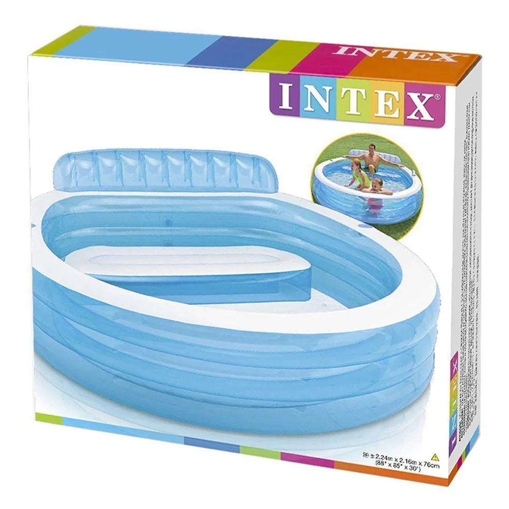 Napuhni bazen s klupom 229 x 218 x 79 cm INTEX 57190_3