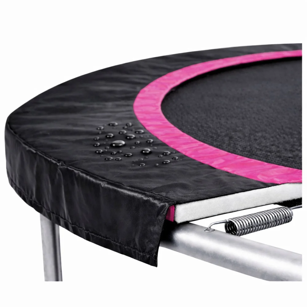 Navlaka za opruge trampolina Sport Max, 183 cm, crno-ružičasta_2