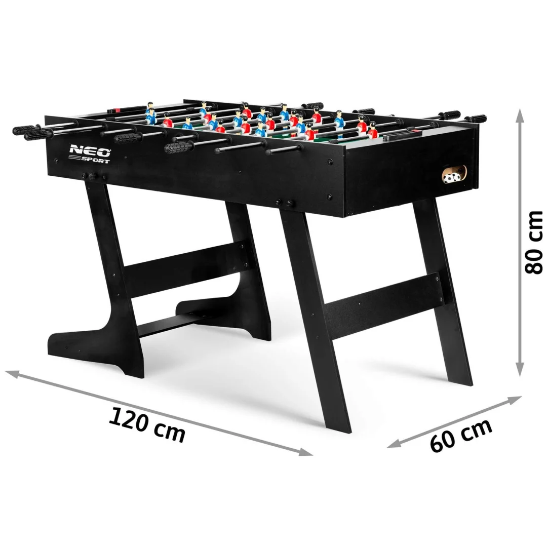Neosport stolni nogomet 121 x 61 x 80 cm NS-803 crni_9