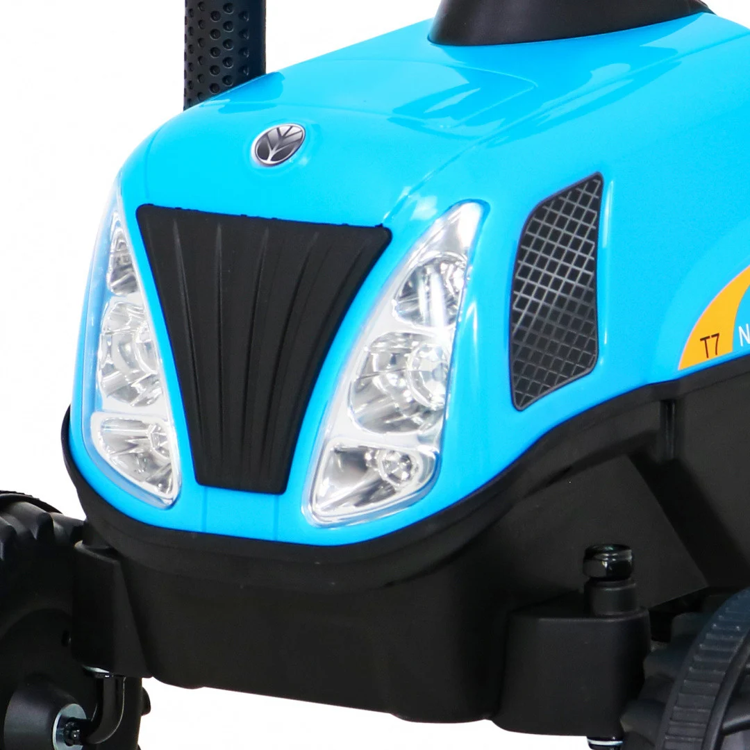 New Holland T7 traktor s prikolicom 12V auto na akumulator_10