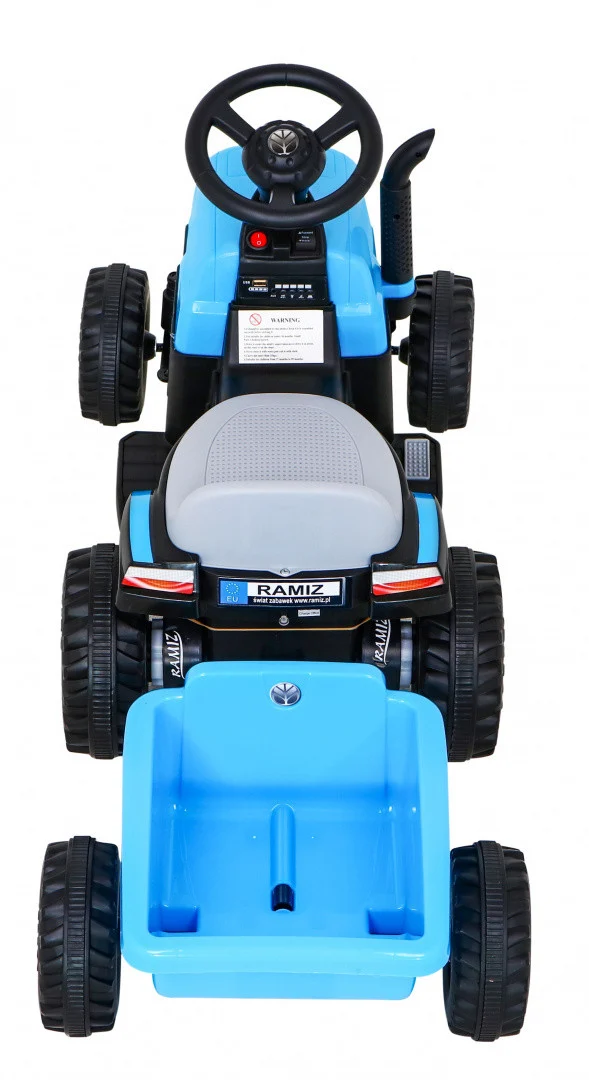 New Holland T7 traktor s prikolicom 12V auto na akumulator_7