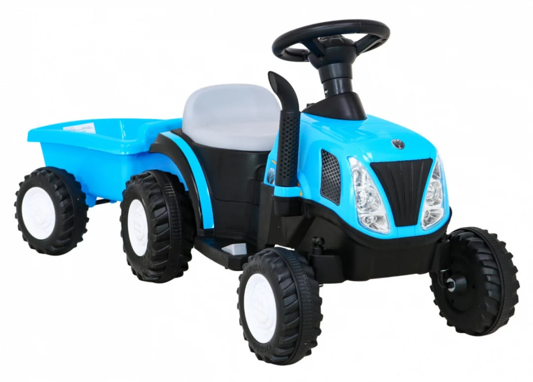 New Holland T7 traktor s prikolicom 12V auto na akumulator_9