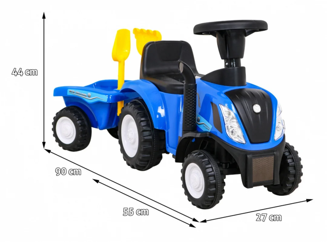 New Holland T7 traktor s prikolicom + pribor_2