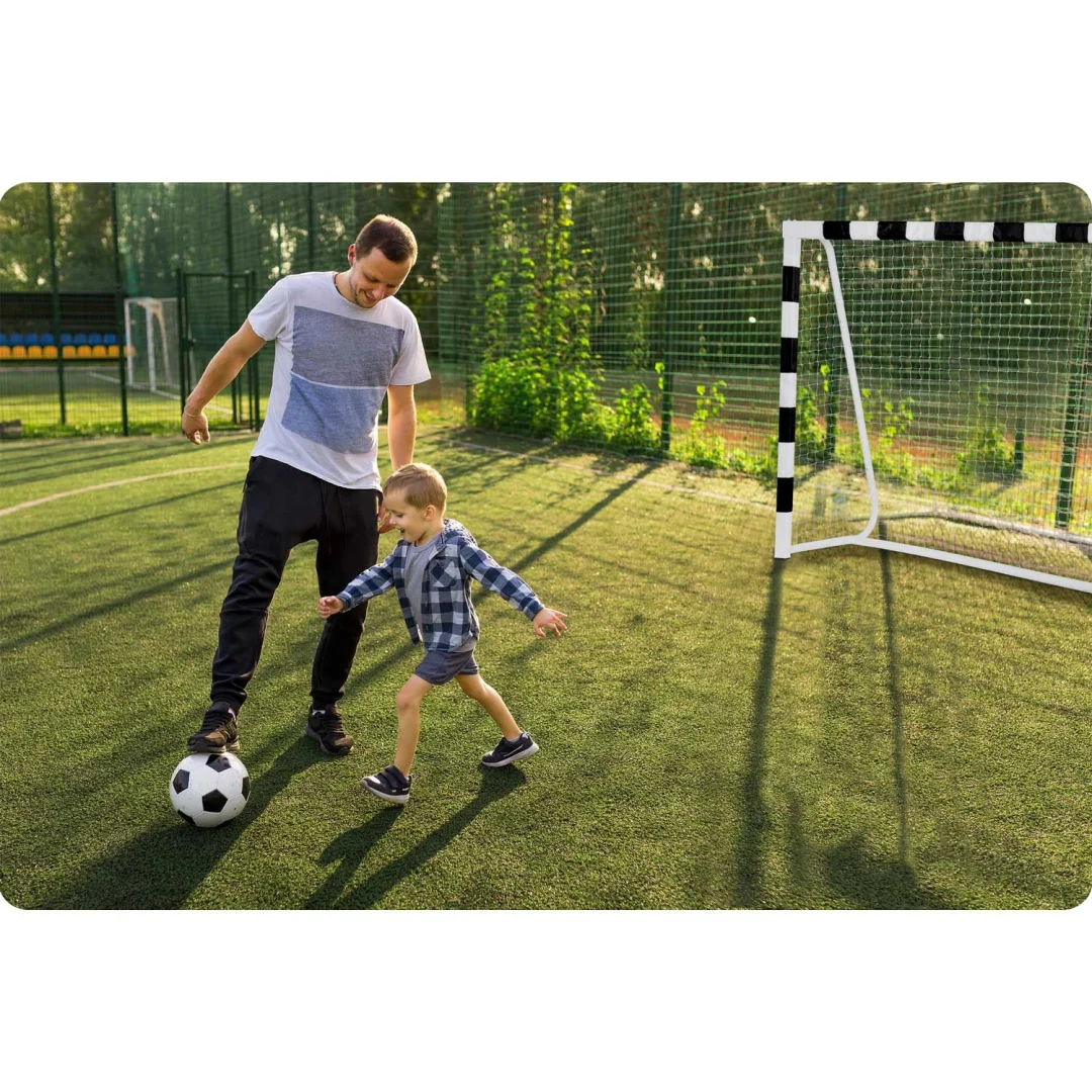 Nogometni gol 180 x 120 x 60 cm NS-464 crno-bijeli_11