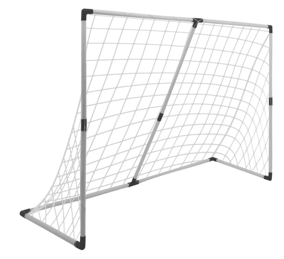 Nogometni gol 2 u 1 za djecu s loptom, pumpom, majicama i markerima_2