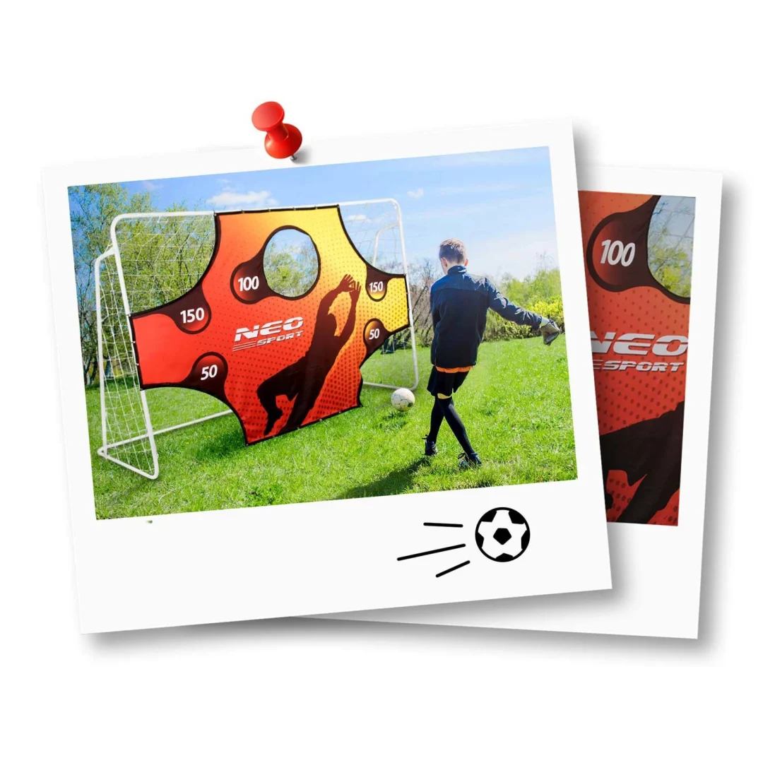 Nogometni gol 245 x 155 x 80 cm + podloga za metu_16