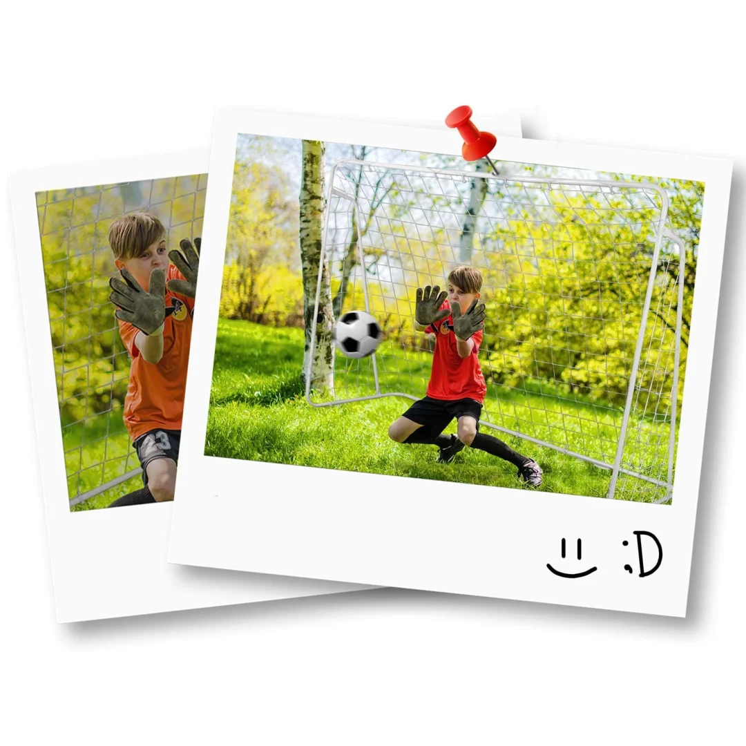 Nogometni gol 245 x 155 x 80 cm + podloga za metu_7