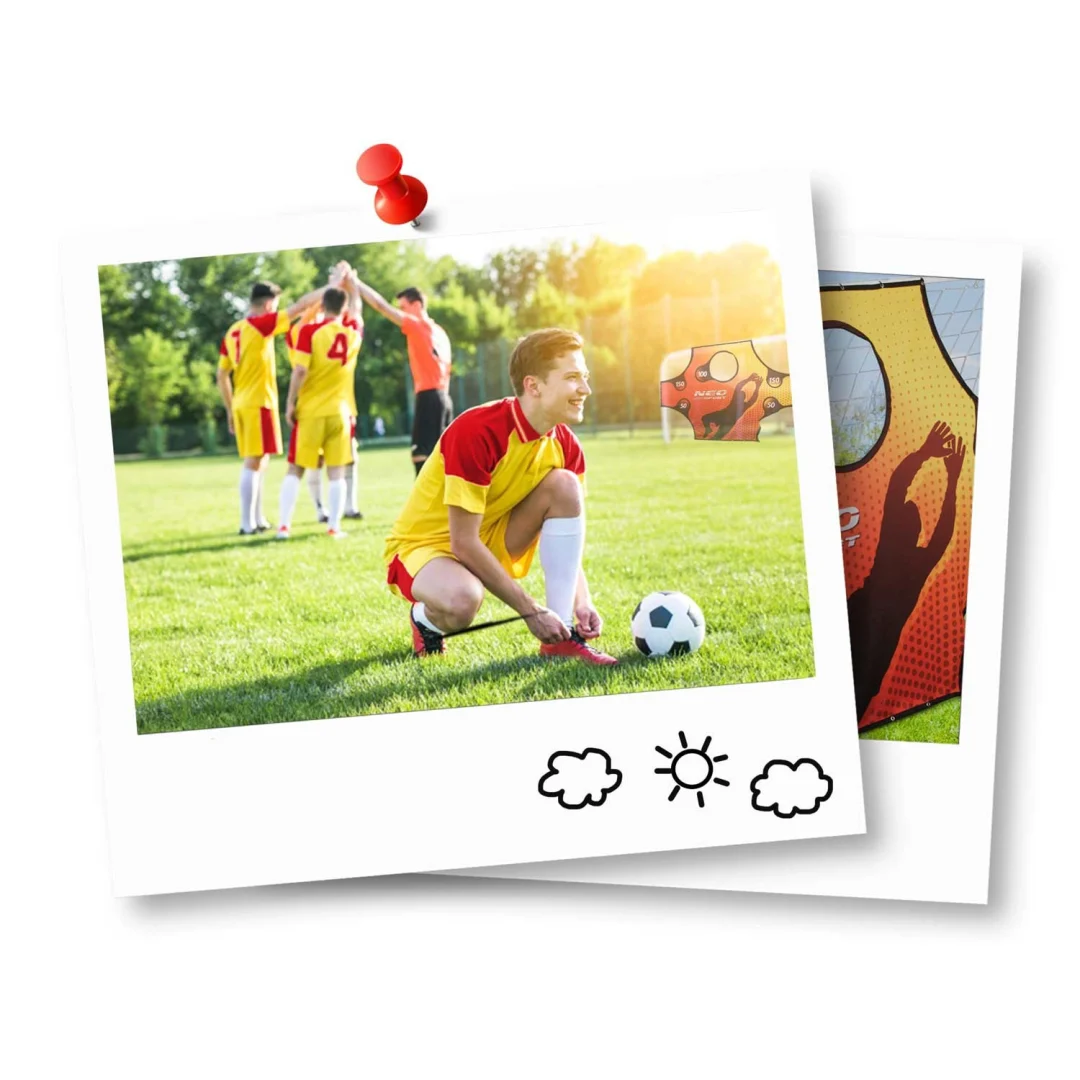 Nogometni gol 245 x 155 x 80 cm + podloga za metu_8