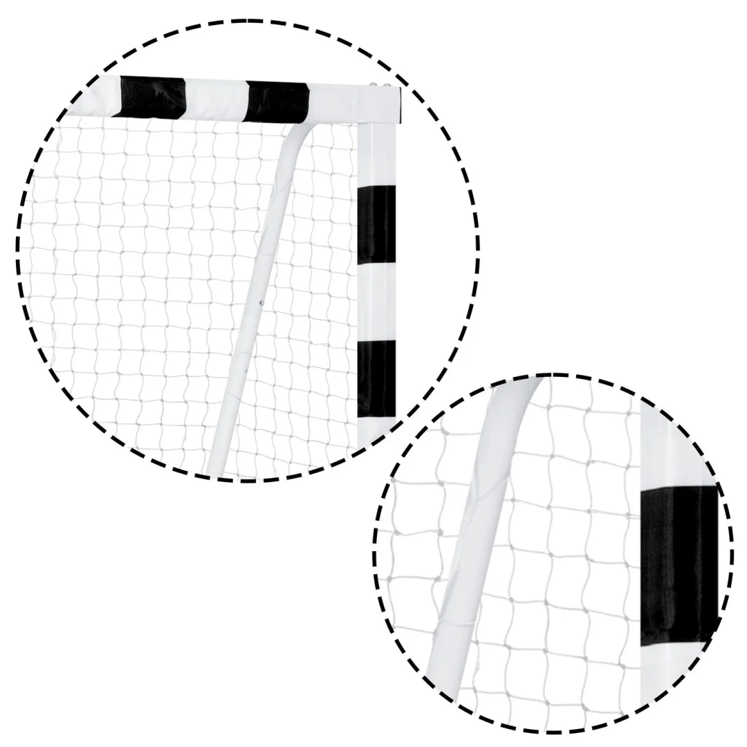 Nogometni gol 300 x 160 x 90 cm NS-460 crno-bijeli_2