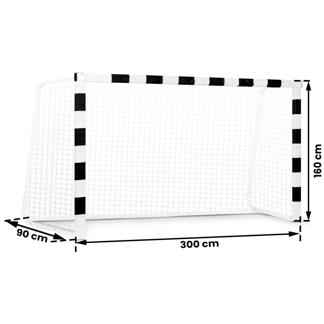Nogometni gol 300 x 160 x 90 cm NS-460 crno-bijeli_5