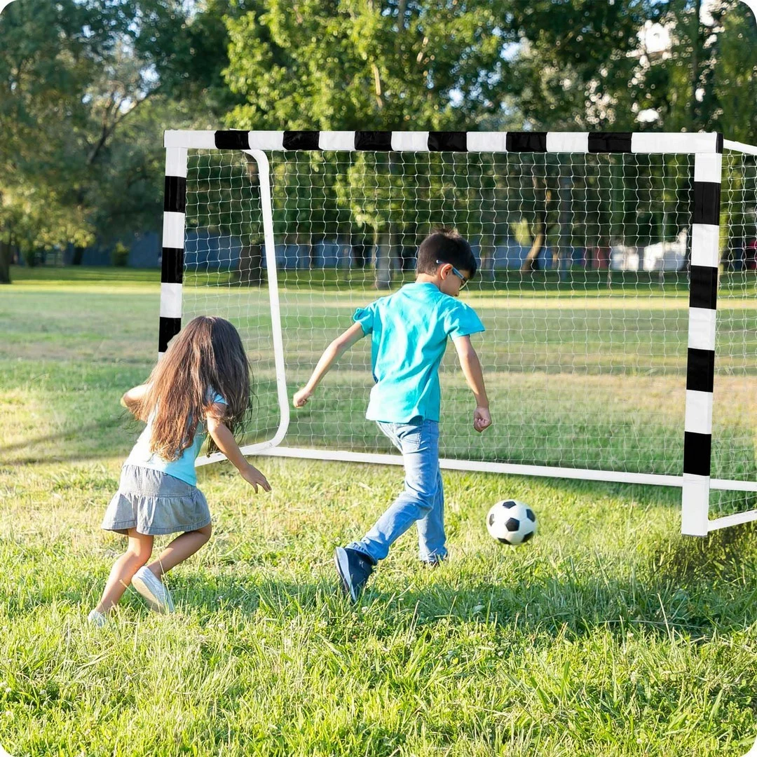 Nogometni gol 300 x 160 x 90 cm NS-460 crno-bijeli_6