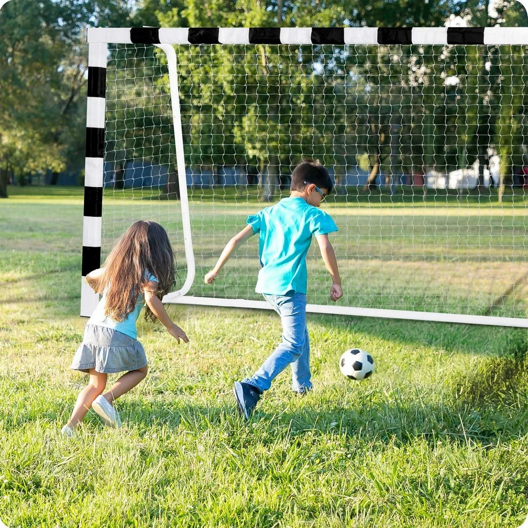 Nogometni gol 300 x 200 x 120 cm NS-465 crno-bijeli_7
