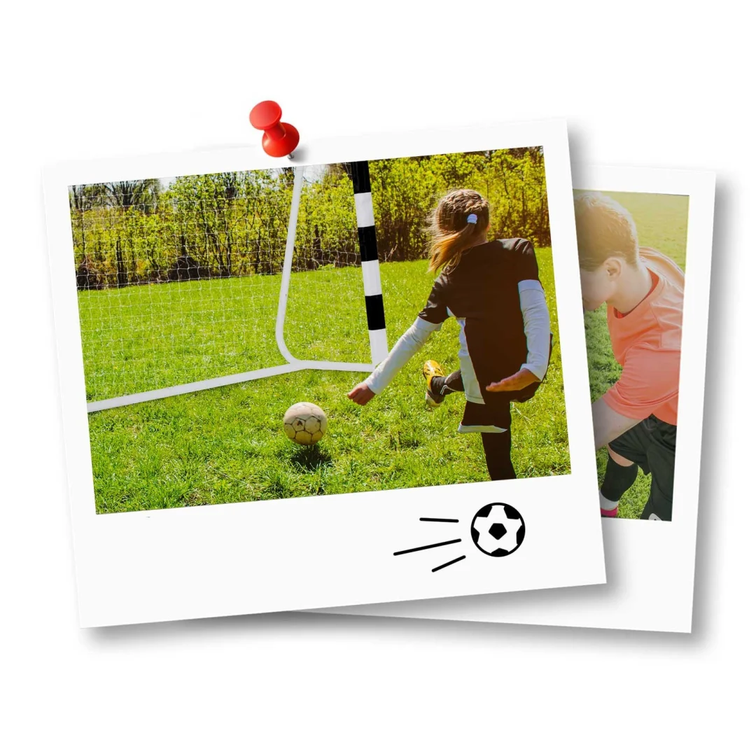 Nogometni gol 300 x 200 x 120 cm NS-465 crno-bijeli_8
