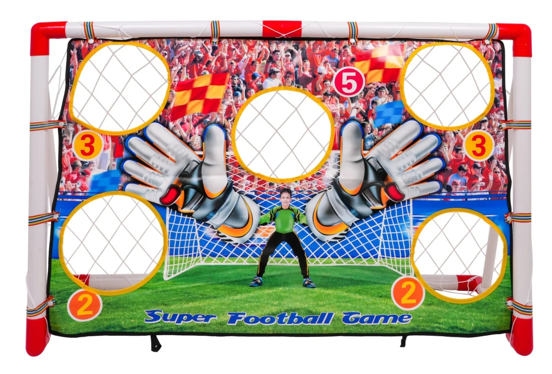 Nogometni gol s podlogom za preciznost 3+_3