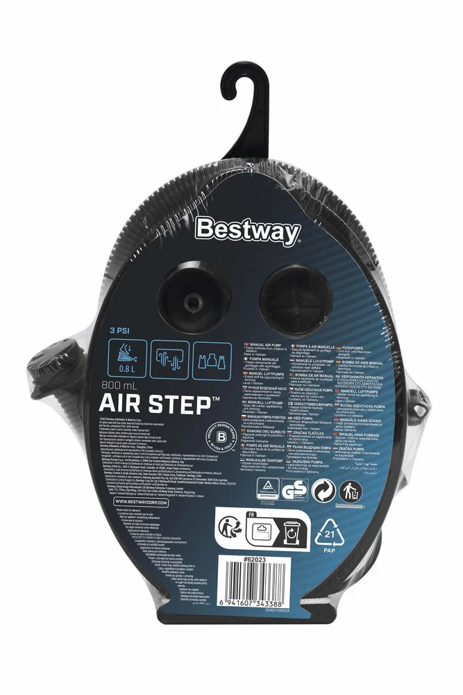 Nožna pumpa 23 cm x 15 cm Bestway 62023_5