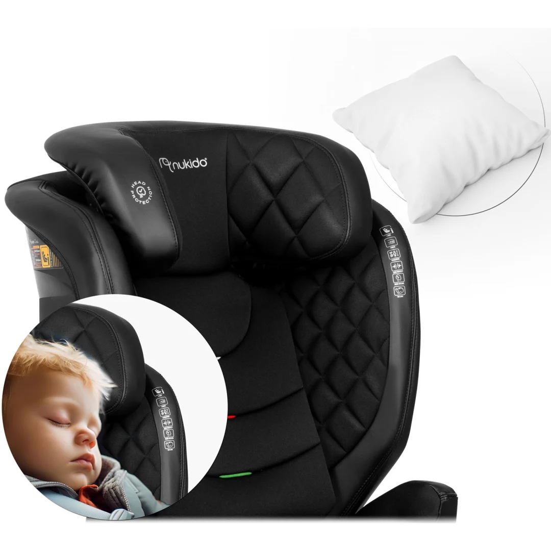 Nukido Louis autosjedalica crna 15-36 kg ISOFIX_15