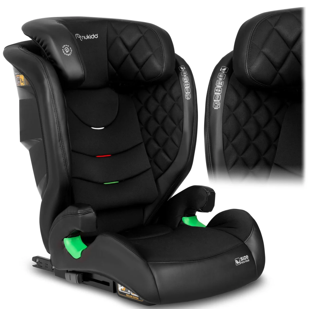 Nukido Louis autosjedalica crna 15-36 kg ISOFIX_6