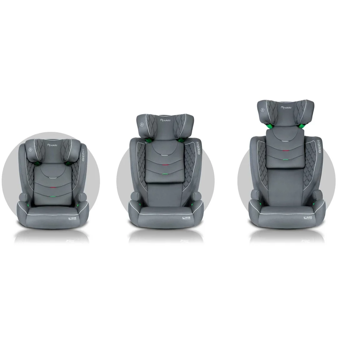 Nukido Louis autosjedalica siva 15-36 kg ISOFIX_10