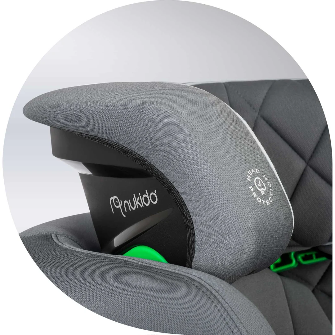 Nukido Louis autosjedalica siva 15-36 kg ISOFIX_4