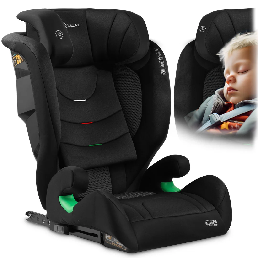 Nukido Louis mekana crna autosjedalica 15-36 kg ISOFIX_13