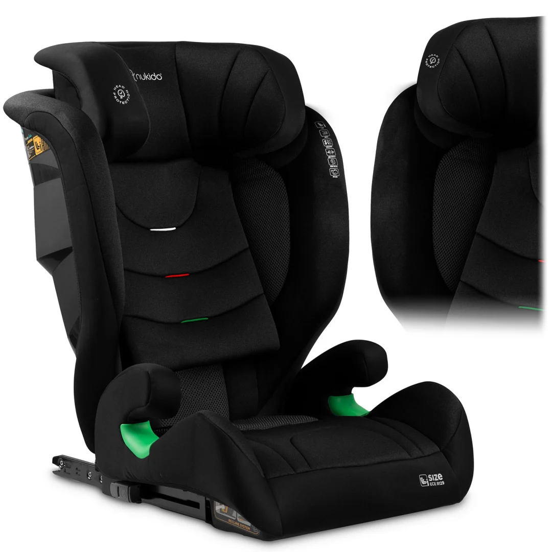 Nukido Louis mekana crna autosjedalica 15-36 kg ISOFIX_14