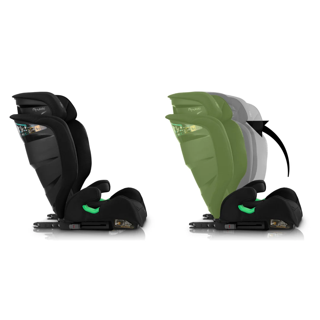 Nukido Louis mekana crna autosjedalica 15-36 kg ISOFIX_15